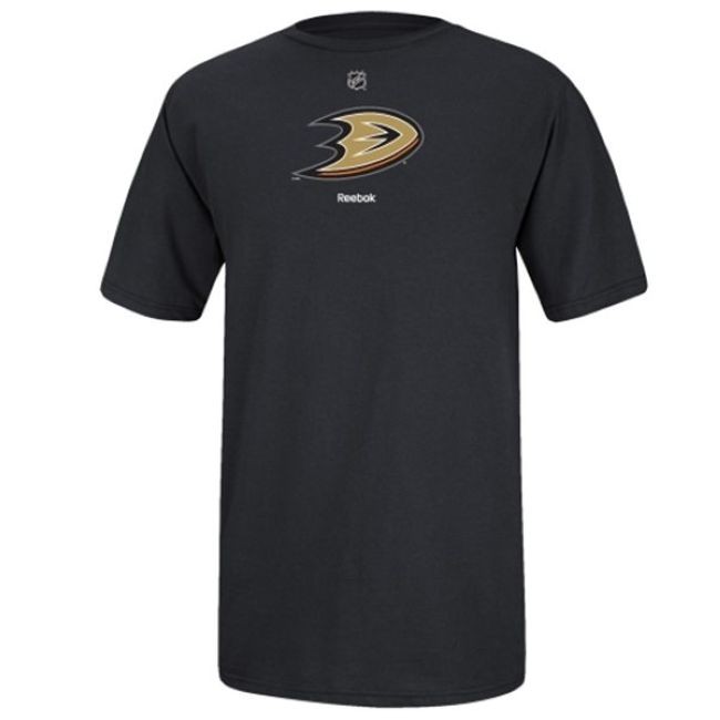 Tričko - - Primary Logo - černé Anaheim - Anaheim Ducks Trička