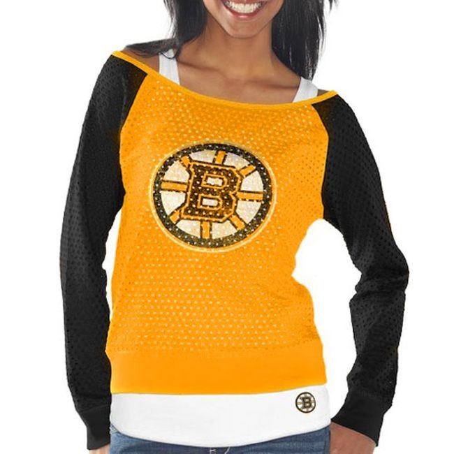 Set dámských triček Holey Long Sleeve Top and Tank Top II Set Boston - Boston Bruins Ostatní