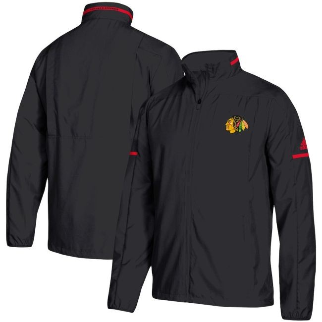 Bunda Adidas Rink Full-Zip Jacket Chicago - Chicago Blackhawks Bundy