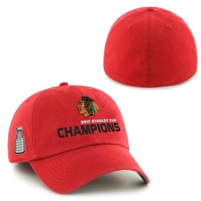 Kšiltovka 2015 Stanley Cup Champions Franchise RED Chicago - Chicago Blackhawks NHL kšiltovky