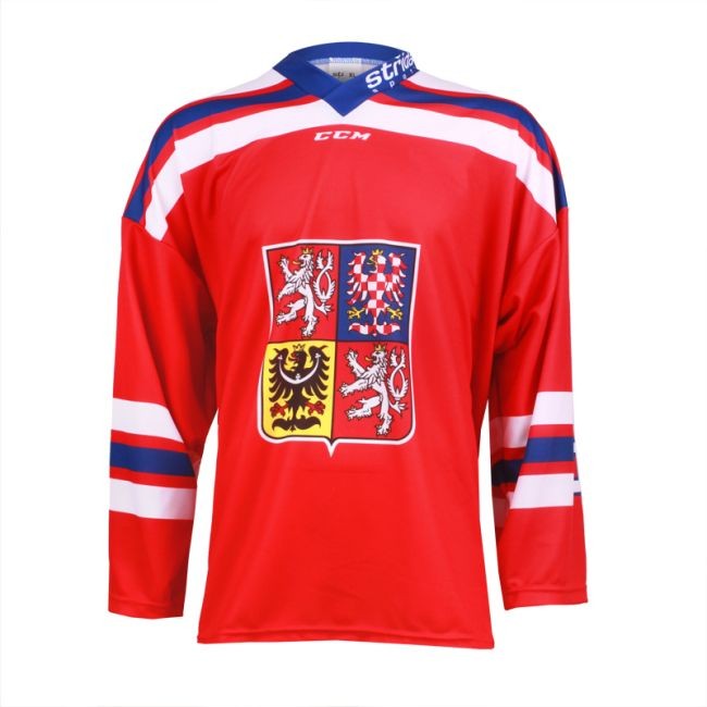 Dres CCM sublimace - červený Czech - Czech Ice Hockey Team Dresy