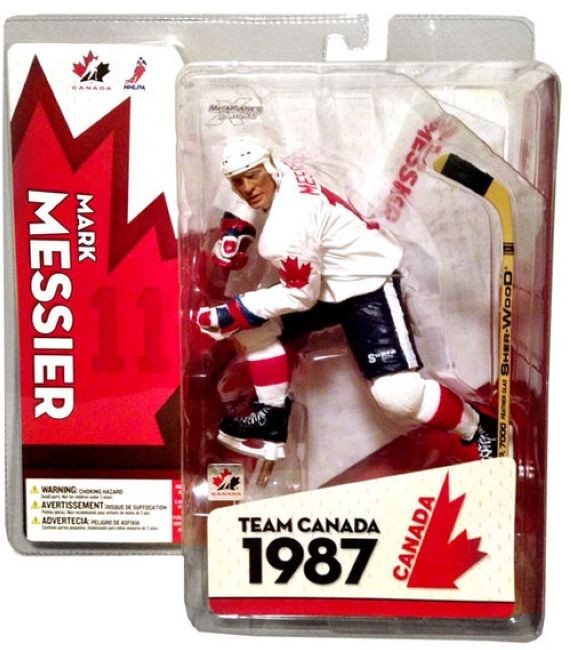 Figurka Mc Farlane Mark Messier Team Canada 1987 - MISTROVSTVÍ SVĚTA v hokeji NHL Team Set