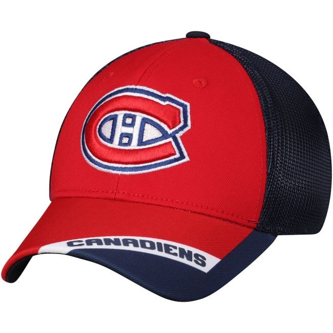 Kšiltovka adidas Sublimated Visor Meshback Flex Montreal - Montreal Canadiens NHL kšiltovky