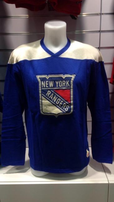 Tričko Long Sleeve Crew 15 NYR - New York Rangers Trička