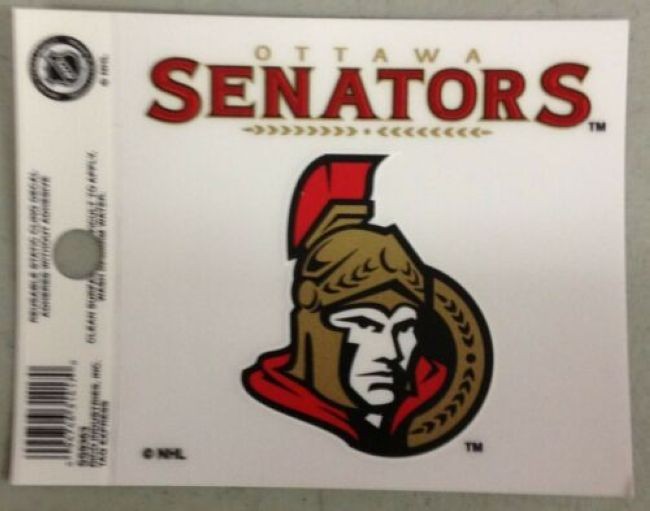 Samolepka Ottawa - Ottawa Senators Přívěšky, samolepky, šňůrky