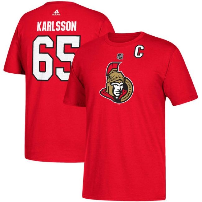 Tričko 65 Erik Karlsson Ottawa - Ottawa Senators Trička
