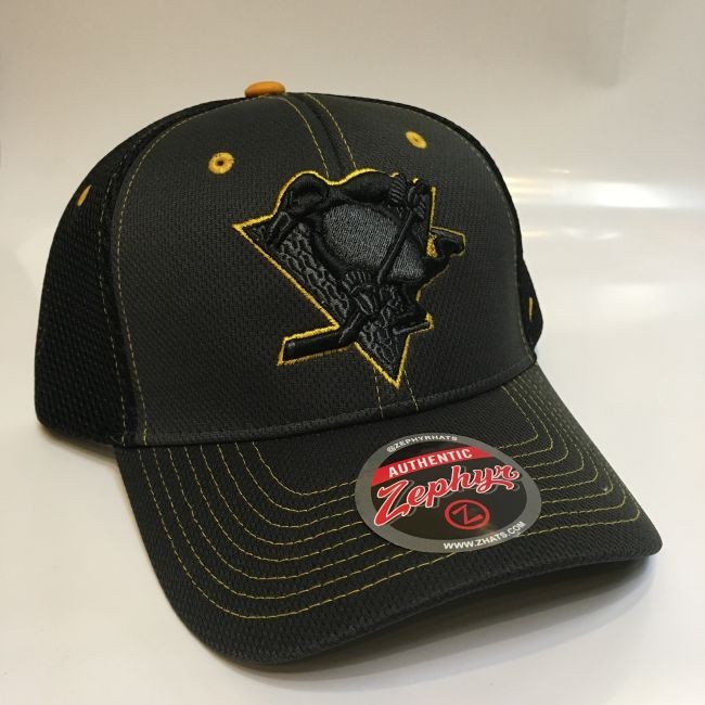 Kšiltovka Zephyr Blacklight Original Snapback Pittsburgh - Pittsburgh Penguins NHL kšiltovky