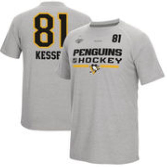 Tričko Phil Kessel Reebok 2017 Stanley Cup Champions Supremium Name & Number Pittsburgh - Pittsburgh Penguins Trička