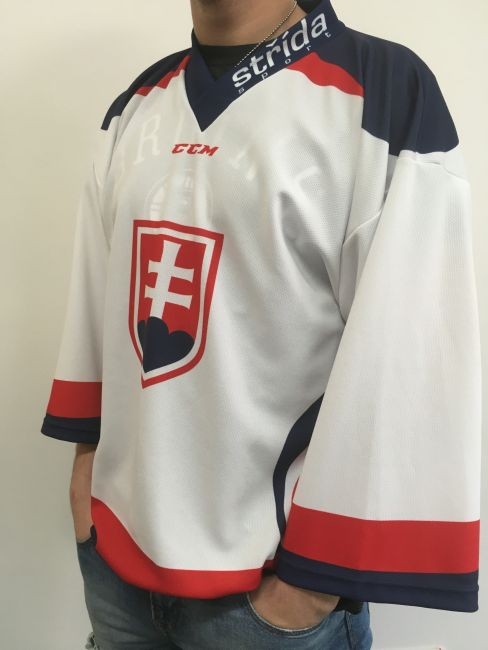 Hokejový dres WHITE Slovakia - Slovakia Ice Hockey Team Dresy
