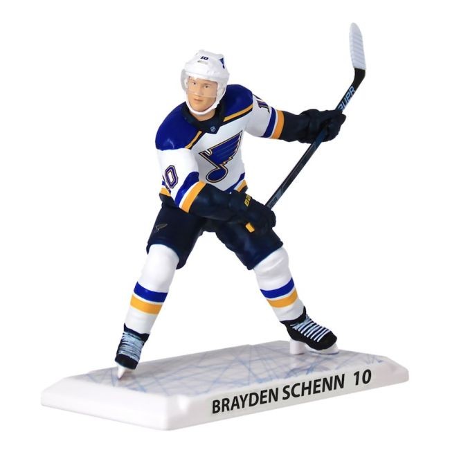 Figurka 10 Brayden Schenn Imports Dragon Player Replica St. Louis - St. Louis Blues NHL Team Set
