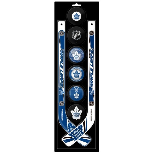 Plastová Minihokejka Six Pack Toronto - Toronto Maple Leafs Ostatní