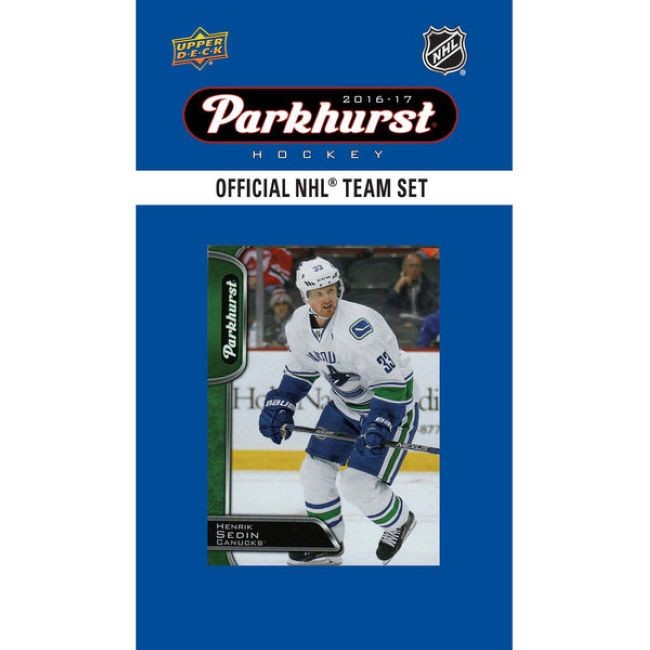 Hokejové karty NHL 2016-17 Upper Deck Parkhurst Team Card Set Vancouver - Vancouver Canucks Ostatní