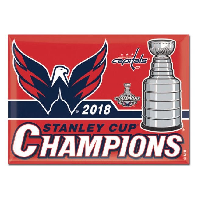 Magnet 2018 Stanley Cup Champions Fridge  Washington - Washington Capitals Ostatní