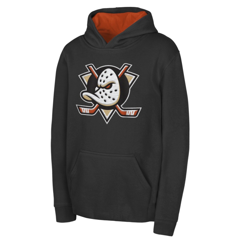 Anaheim Ducks dětská mikina s&nbsp;kapucí Prime Po Flc Hood -Home - Anaheim Ducks dětské oblečení