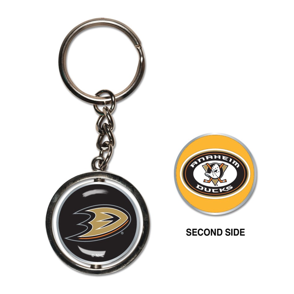 Anaheim Ducks přívěšek na klíče Spinner - Anaheim Ducks klíčenky, náramky, šperky