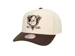 Anaheim Ducks čepice baseballová kšiltovka NHL Brown and Cream Pro Snapback Vintage