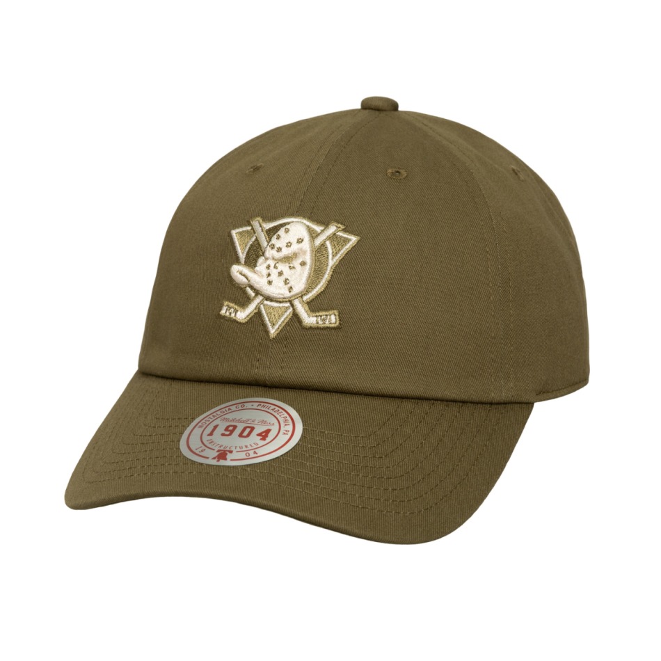 Anaheim Ducks čepice flat kšiltovka Fashion Basic Strapback braun - Anaheim Ducks kšiltovky, čepice, rukavice