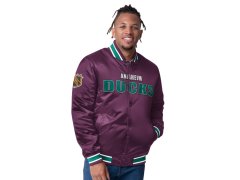 Anaheim Ducks pánská bunda The CLOSER Reversible Varsity Satin