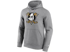 Anaheim Ducks pánská mikina s&nbsp;kapucí Primary Logo Graphic Hoodie grey
