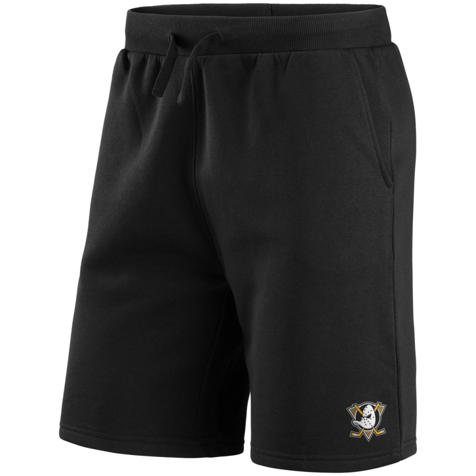 Anaheim Ducks pánské kraťasy Primary Logo Graphic Sweat Short black - Anaheim Ducks mikiny, bundy, kalhoty