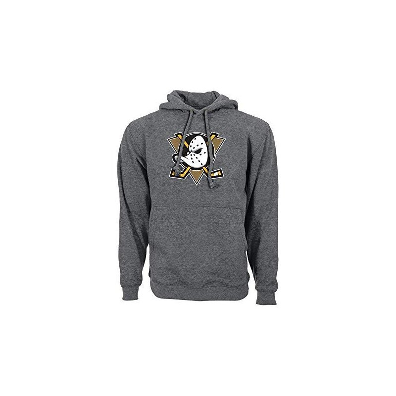 Anaheim Ducks pánská mikina Core Logo Charcoal Slide grey - Anaheim Ducks mikiny, bundy, kalhoty