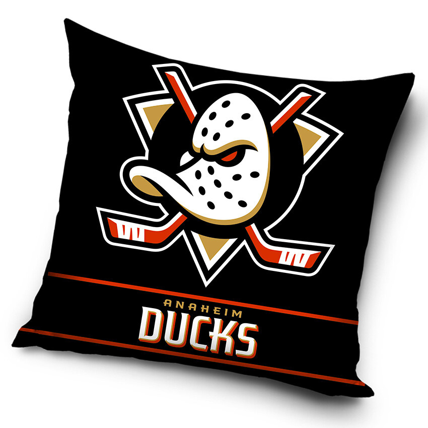 Anaheim Ducks polštářek Black Mask