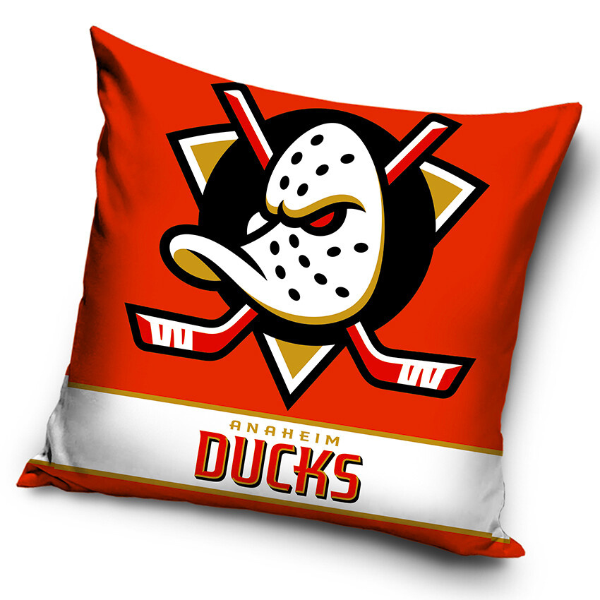 Anaheim Ducks polštářek Orange Mask
