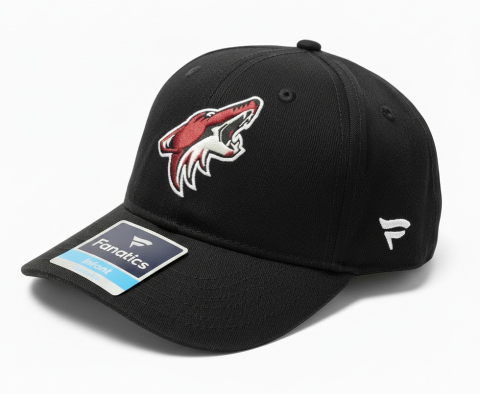 Arizona Coyotes dětská čepice baseballová kšiltovka NHL Simple Black