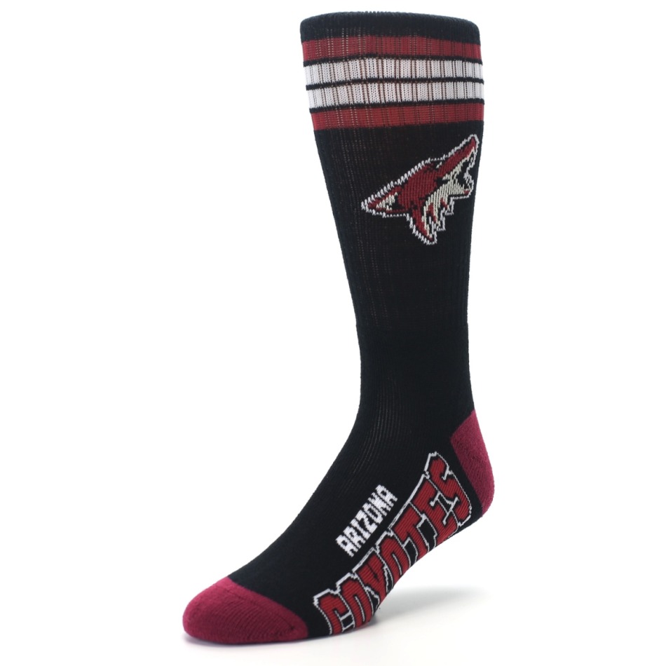 Arizona Coyotes ponožky 4 Stripes Crew - Arizona Coyotes ostatní modní doplňky