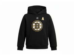 Boston Bruins dětská mikina s&nbsp;kapucí David Pastrnak Flat Alt Cpt N&N Flc