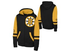 Boston Bruins dětská mikina s&nbsp;kapucí Face Off Fz Flc Hd