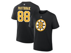 Boston Bruins dětské tričko David Pastrňák Flat Alt.Captains N&N Tee