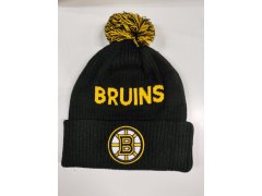 Boston Bruins dětská zimní čepice Cufed Knit With Pom