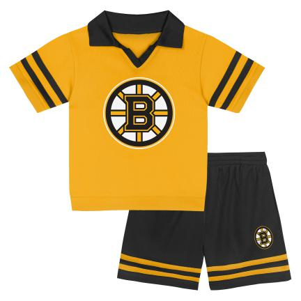 Boston Bruins dětský set Charming Dude 2Pc Short - Boston Bruins dětské oblečení