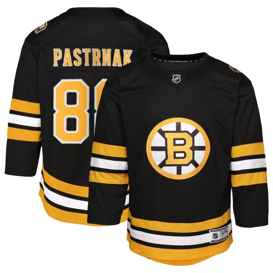 Boston Bruins dětský hokejový dres David Pastrnak Premier - Boston Bruins dětské oblečení