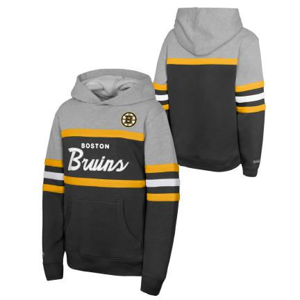 Boston Bruins dětská mikina s&nbsp;kapucí Head Coach Hoody - Boston Bruins dětské oblečení