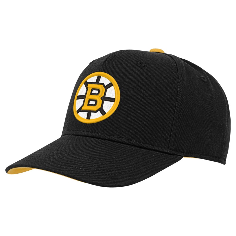Boston Bruins dětská čepice baseballová kšiltovka Precurved Snap - Boston Bruins dětské oblečení