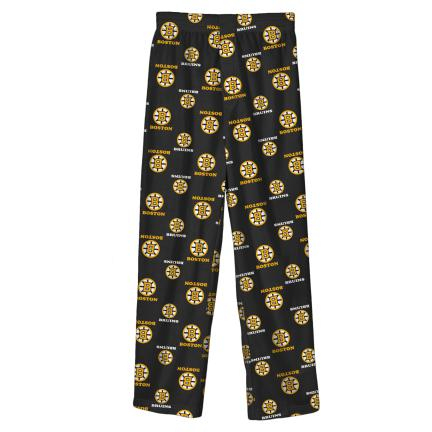 Boston Bruins dětské pyžamové kalhoty Team Colored Printed Pant - Boston Bruins dětské oblečení
