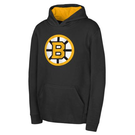 Boston Bruins dětská mikina s&nbsp;kapucí Prime Po Flc Hood -Home - Boston Bruins dětské oblečení
