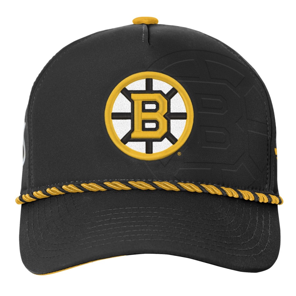 Boston Bruins dětská čepice baseballová kšiltovka NHL Authentic Pro 2026 Podium Cap - Boston Bruins dětské oblečení