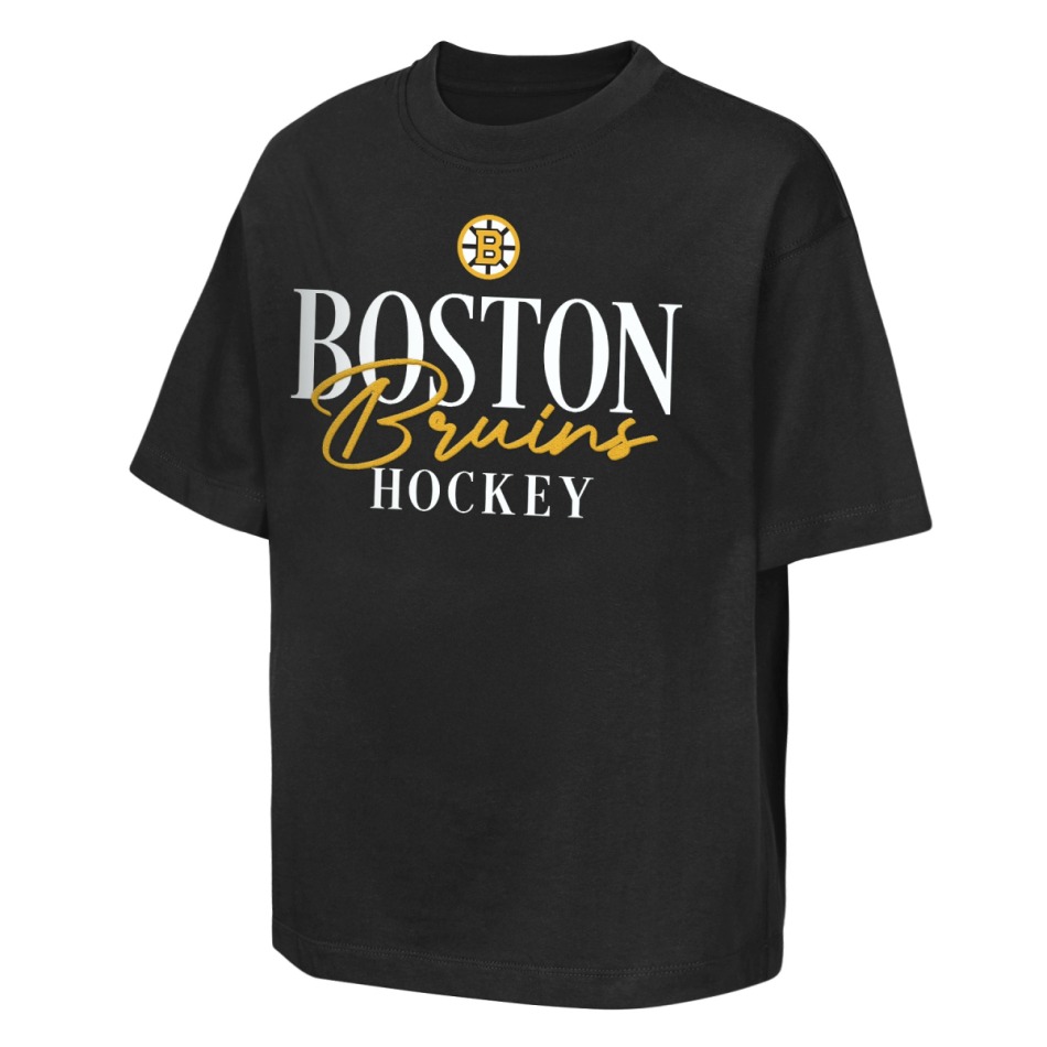 Boston Bruins dětské tričko NHL Overtime Winner Short Sleeve Elevated - Boston Bruins dětské oblečení