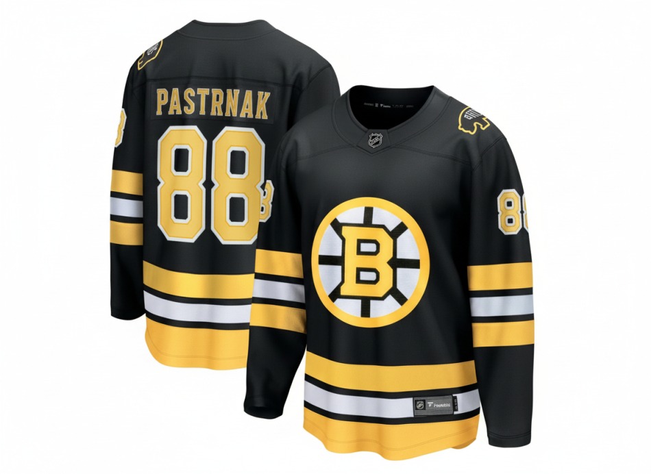 Boston Bruins hokejový dres David Pastrnak #88 Home Breakaway Jersey - Boston Bruins dresy