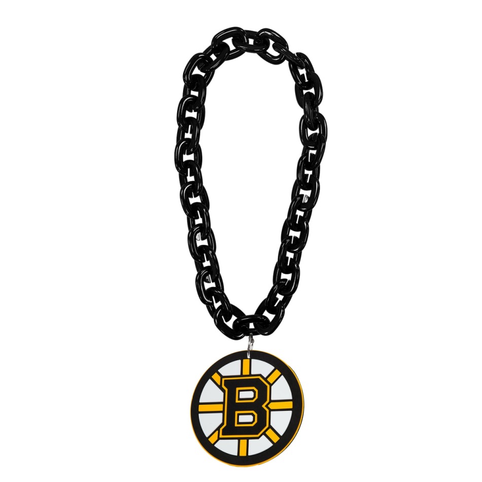 Boston Bruins řetízek na krk s přívěškem NHL Big Logo Fan Chain