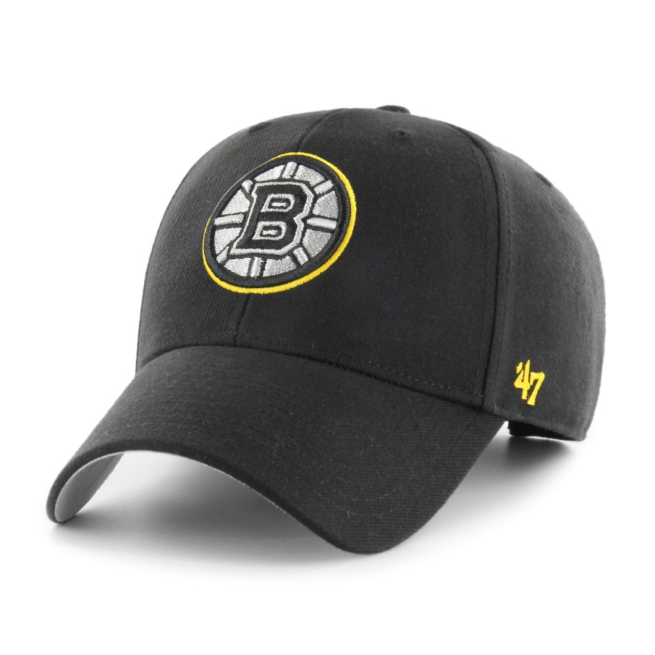 Boston Bruins čepice baseballová kšiltovka Metallic Snap 47 MVP NHL black - Boston Bruins kšiltovky, čepice, rukavice
