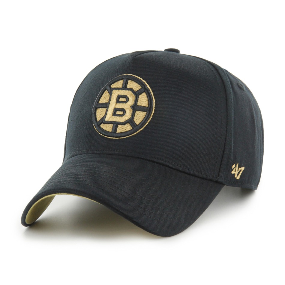 Boston Bruins čepice baseballová kšiltovka Sure Shot TT Cotton 47 MVP DT black - Boston Bruins kšiltovky, čepice, rukavice