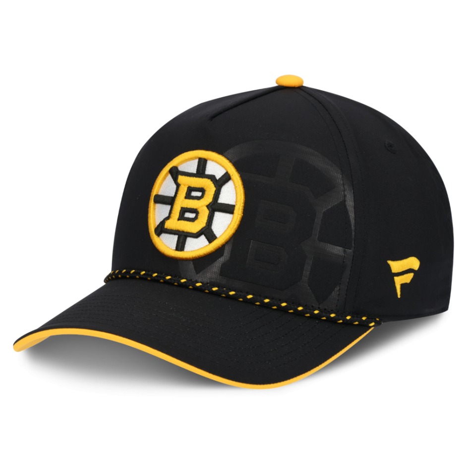 Boston Bruins čepice baseballová kšiltovka NHL On Stage Podium Draft A-Frame Adjustable - Boston Bruins kšiltovky, čepice, rukavice