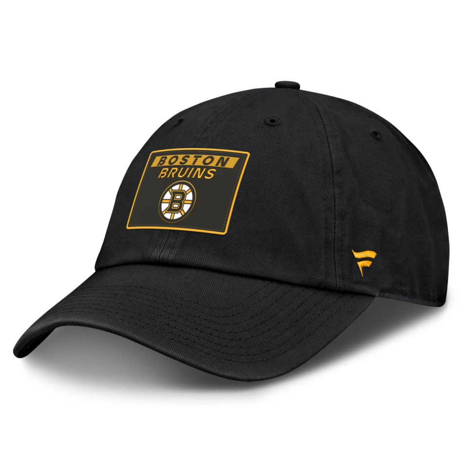 Boston Bruins čepice baseballová kšiltovka AP Rink Prime Unstructured Adj. Snapbuckle - Boston Bruins kšiltovky, čepice, rukavice