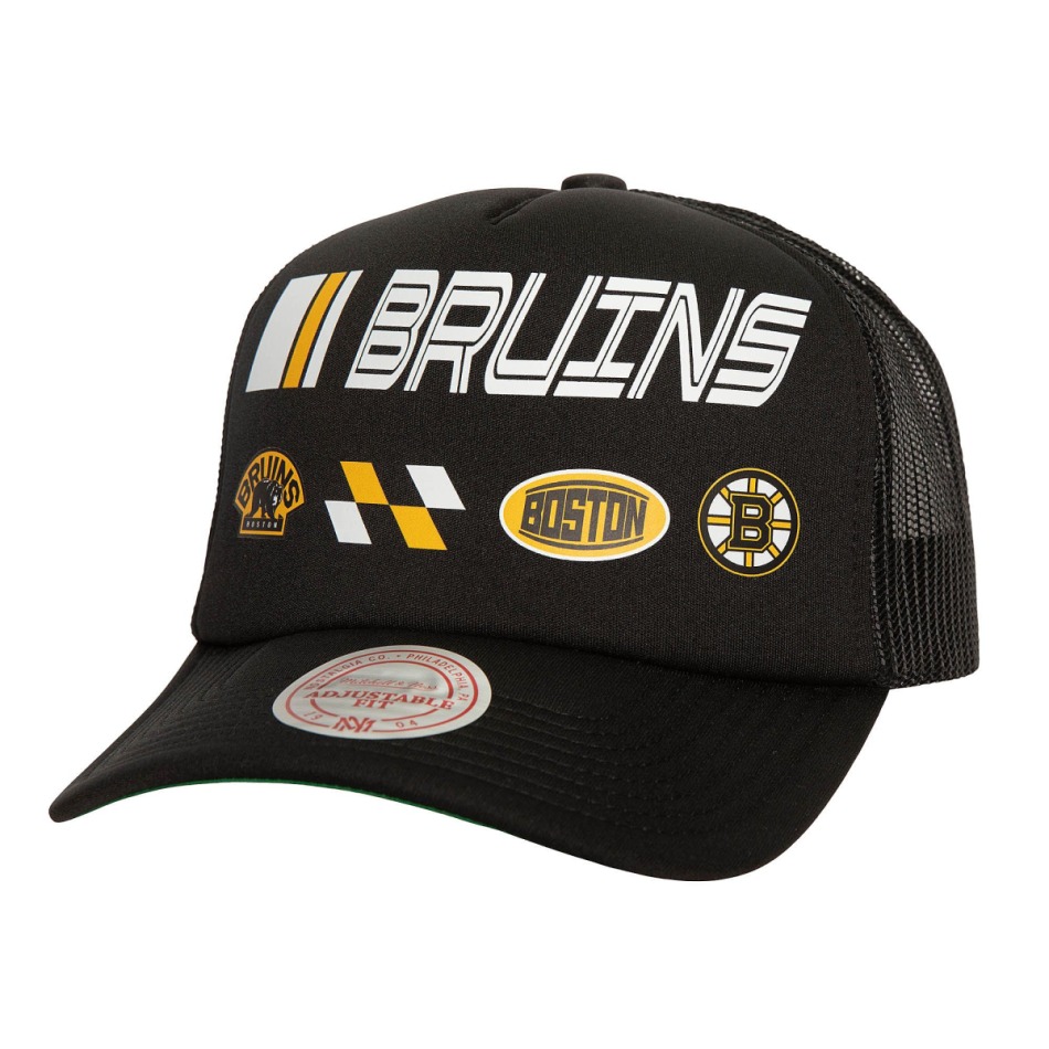 Boston Bruins čepice baseballová kšiltovka NHL Speedway Trucker - Boston Bruins kšiltovky, čepice, rukavice