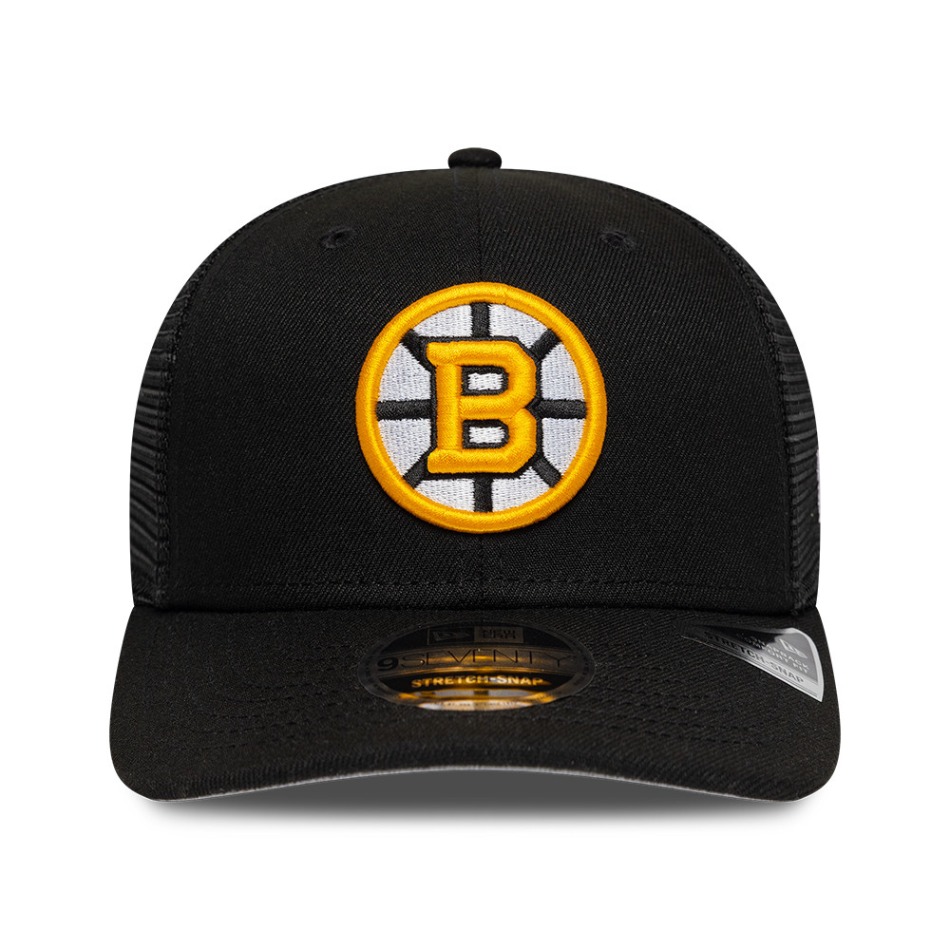 Boston Bruins čepice baseballová kšiltovka NEW ERA 970SS SP26 black - Boston Bruins kšiltovky, čepice, rukavice