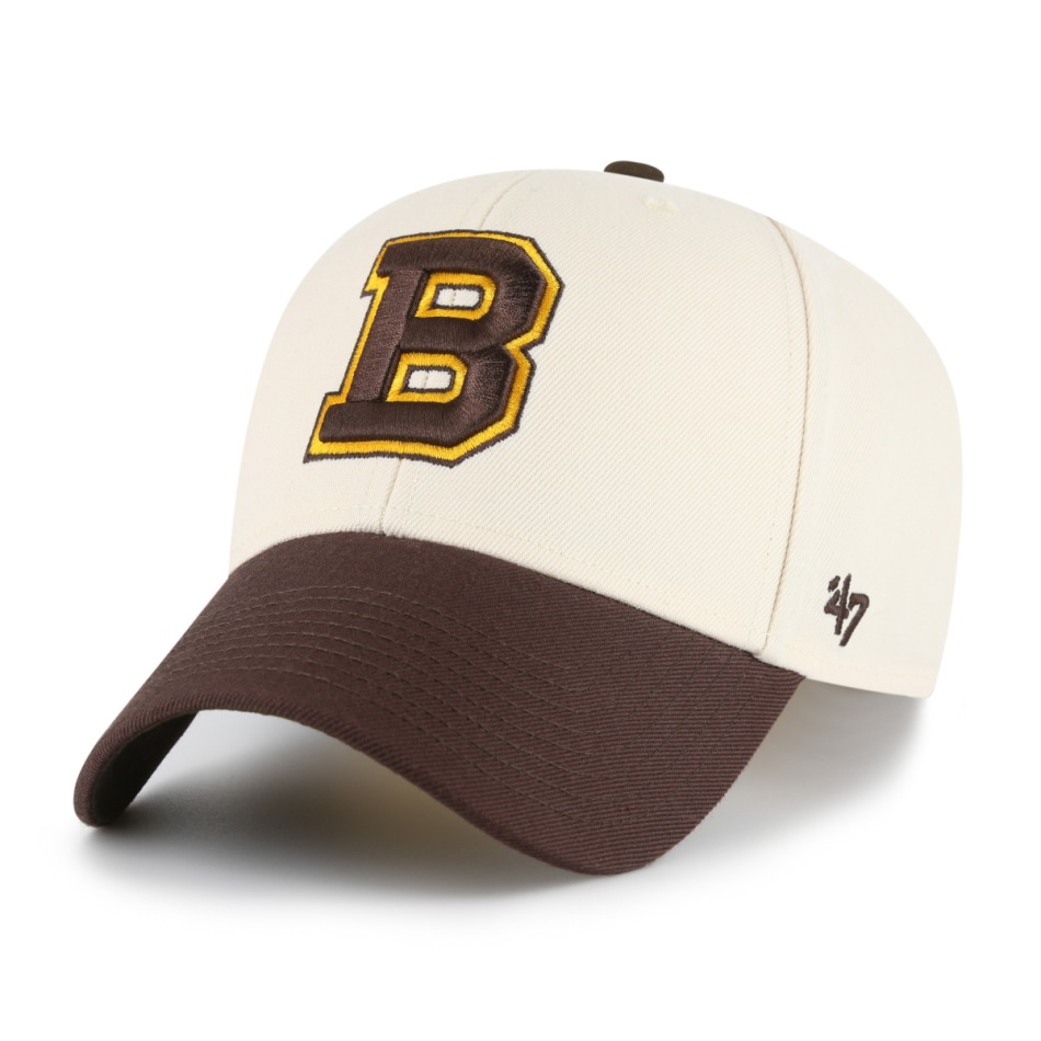 Boston Bruins čepice baseballová kšiltovka Rica Sure Shot Snap 47 MVP - Boston Bruins kšiltovky, čepice, rukavice